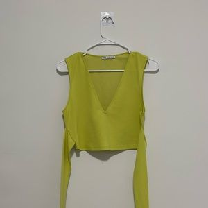 Geen crop top from ZARA